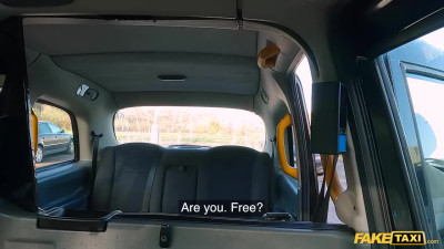 Sexy Slim Brunette French Student Has Practical Interest In Trying Hardcore Sex With a Taxi Driver