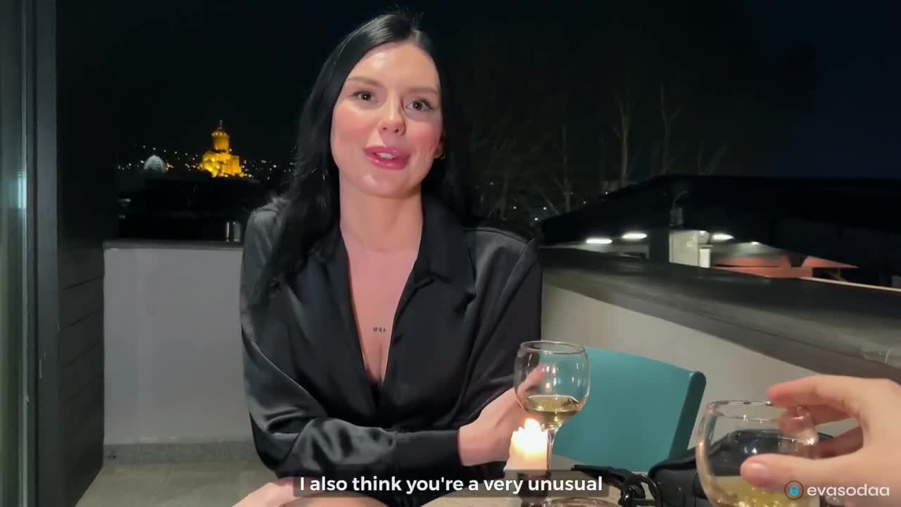 Watch First date with a hot brunette turned into a passionate sex pov Full. Duration: 12:04 | ePornBabe.
