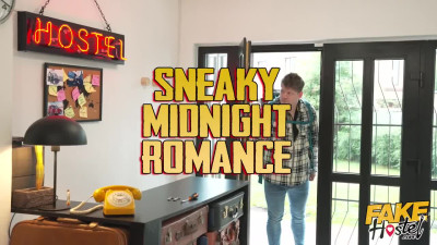 Caught a guy masturbating and rode his cock after 69 in Fake Hostel