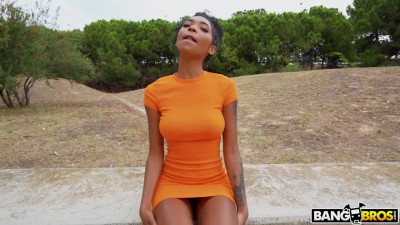 Buxom Barbie Rous cums with BBC inside her pussy - Brown Bunnies
