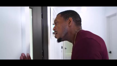 She came to a neighbor just to take a shower and suddenly got his big black cock.
