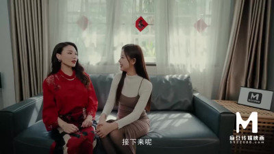 3 Busty Chinese Gals Indulge In Swinger Games And Group-sex With Their Swapped BF's To Celebrate NY