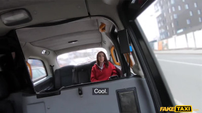 Brunette hooker uses her pussy to pay for a ride - Fake Hub