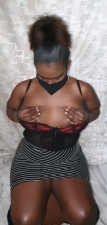 Big ass black whore ass fucked into orgasm with a white dong