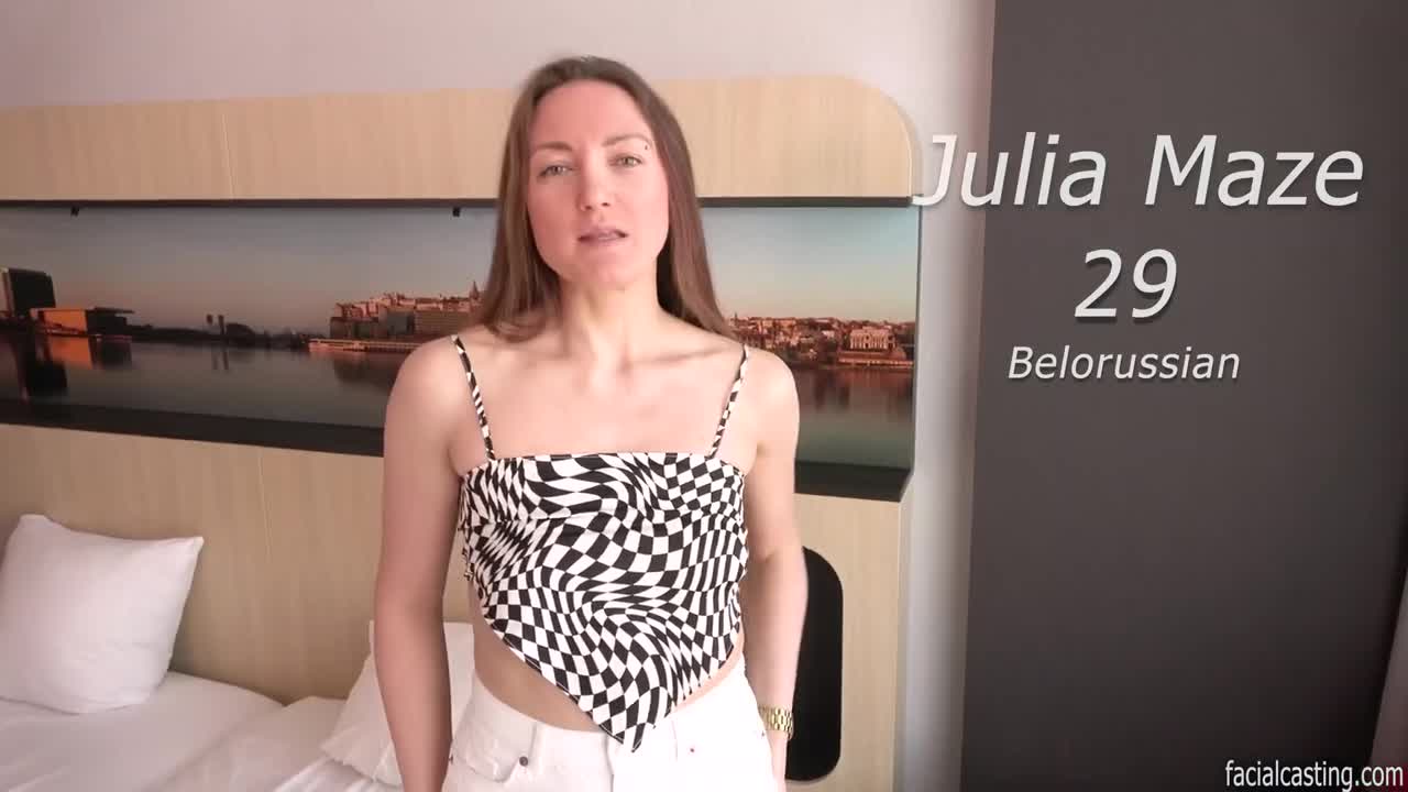 Watch Julia Maze gives a rimjob, gets fucked and takes a facial on a casting Full. Duration: 10:53 | ePornBabe.