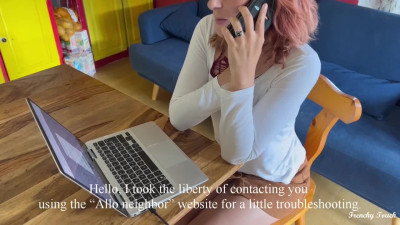 Hot red-haired MILF passionately fucks a guy.