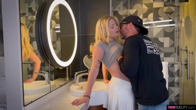 Rough fuck for appetizing blonde teen Jill Taylor