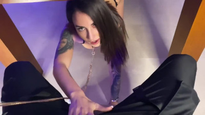 Submissive woman is always ready for her master's giant dick