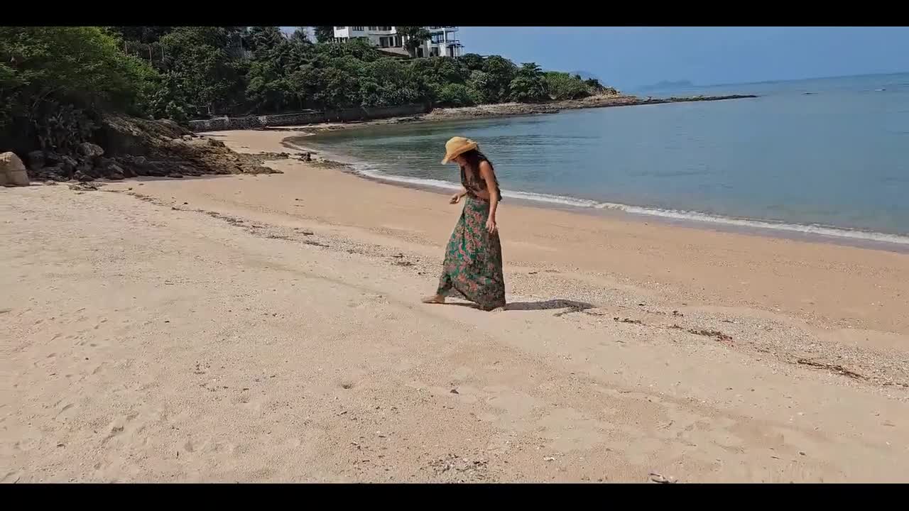 Watch Beach walk in a long dress with no underwear Full. Duration: 11:52 | ePornBabe.