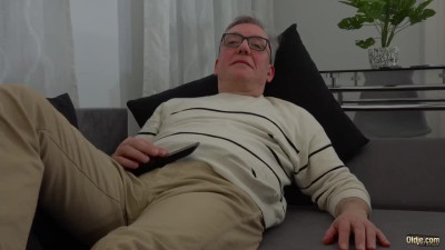 Nerdy teen wants to fuck her step-granddad really bad!