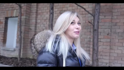 Busty blonde fit milf picked up for a casting sex pov