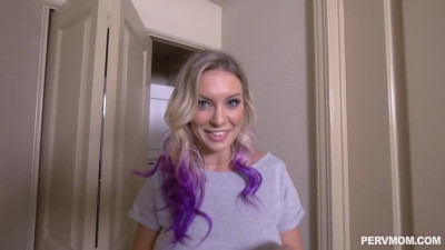 PervMom - Kenzie Taylor gets the long awaited facial from her stepson
