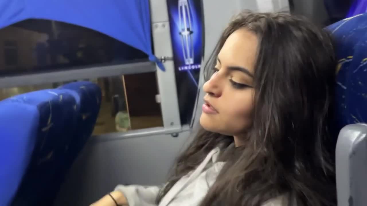 Watch This slut gave a blowjob to a stranger in a bus Full. Duration: 12:11 | ePornBabe.