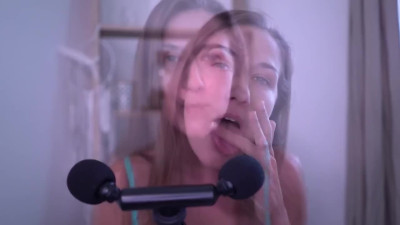 ASMR video: Lusty french MILF shows off her best on cam