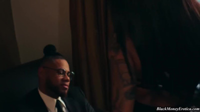 Busty latina gets her tender pussy teased by her black master