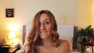 Hot Evening Sex Leaves Busty Blonde MILF With a Cum-covered Booty