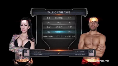 MILF with massive tits couldn't take a win in this sex wrestling round