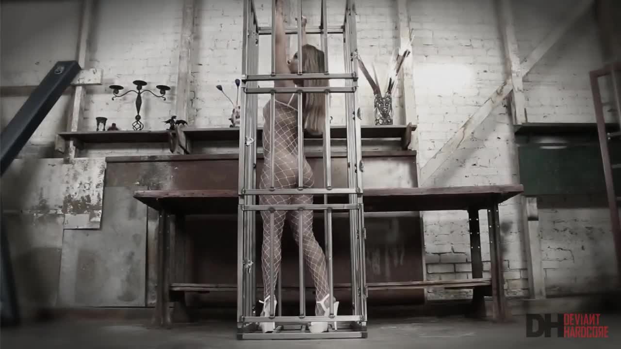 Watch Enslaved Lana Violet sucks through the cage and swallows all cum Full. Duration: 07:56 | ePornBabe.