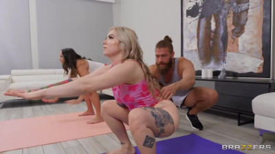 Big titted MILF Sofi Ryan getting rammed by her Yoga Instructor