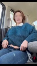 Buxom Japanese Milf pisses and plays with her cunt in public - Amateur Video