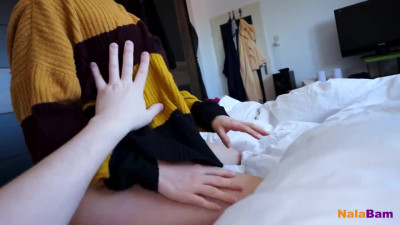 Lucky guy gets a morning sex with Nala Bam
