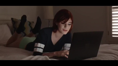Red haired teen is dating older guy to have sex of her dream