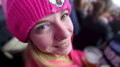 Mia Adler wants to have some fun after 1st League Hockey match!