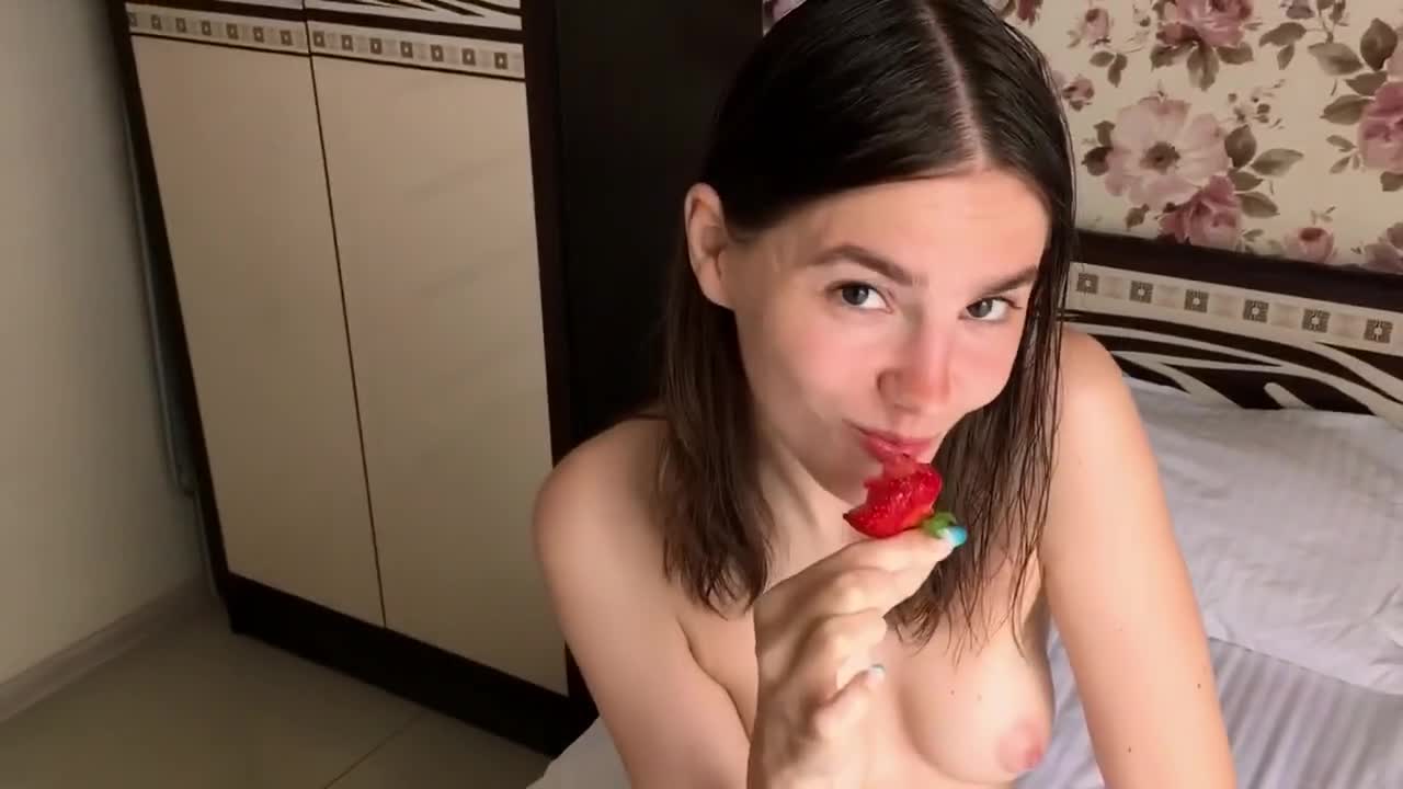 Watch Stepsister sold her pussy for strawberries Full. Duration: 14:31 | ePornBabe.