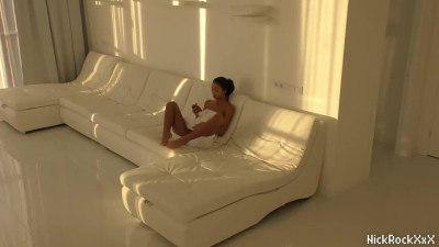Nick fucks his Asian girlfriend after the shower