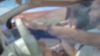 Kinky Guy Stops the Car To Let His Busty Fit Brunette GF Play With a Stranger's Dick