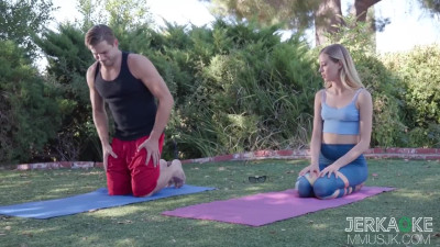 Fit teen Haley Reed fucked by her yoga instructor - Model Media