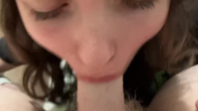 Jizzed all over her tongue and made her swallow it
