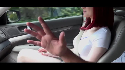 Casting for young models in a car and on the couch compilation video