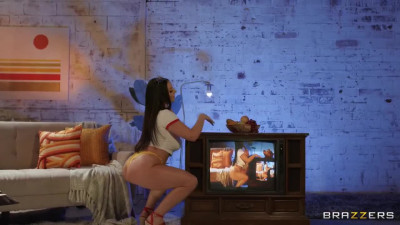Angela White wants to emulate the porn with a BBC stud