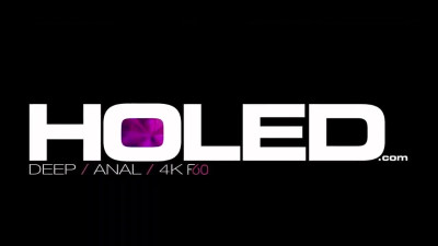 Ultimate anal self-fuck solo then real dick joined