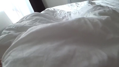 On Seeing Her Step-bro's Cock a Cute Slim Busty Hottie Helps Him Empty His Balls With a Morning Fuck