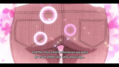 Busty hentai MILF seduced student and licked his balls