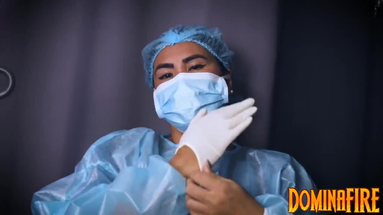 Watch Dominating nurse is fingering urethra of submissive patient Full. Duration: 02:58 | ePornBabe.
