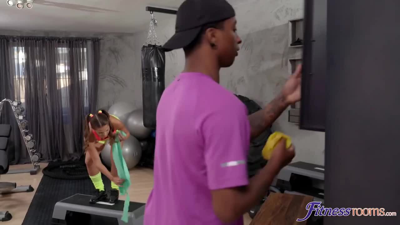 Watch Slim Petite Lovely Teen Does Some Training With Her Fitness Instructor's BBC Full. Duration: 08:01 | ePornBabe.