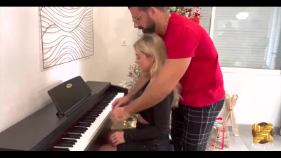 Fucking awesome pianist Alice Wild is fucked by hot maestro with a big phallus
