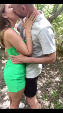 Pretty Slim Bubble-ass Blonde Pleases Her BF With a Hot Blowjob And Fuck In the Park