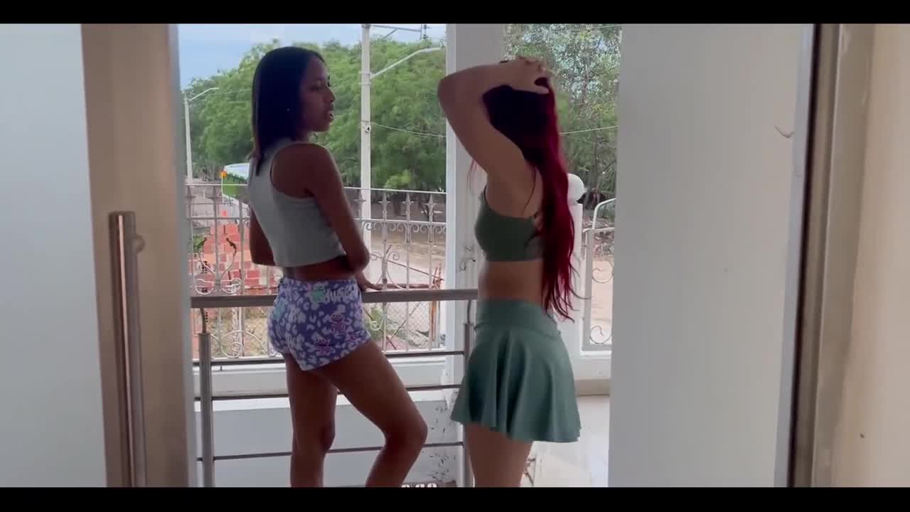 Watch Pale slut, ebony stepsister and one dildo for both Full. Duration: 09:50 | ePornBabe.