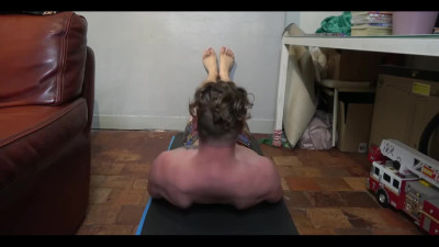 Girl with big booty sucks BF's dick in 69 position