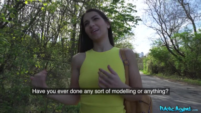 Public Agent - Teen seduced for an outdoor blowjob and quickie