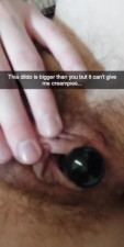 Whore of a girlfriend keeps a Snapchat porn diary