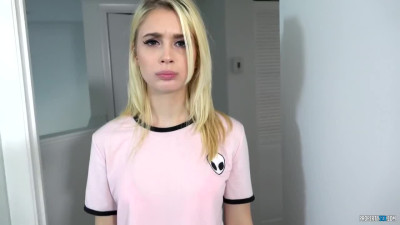 Cute blondie Anastasia Knight enjoys BF's big cock in different poses