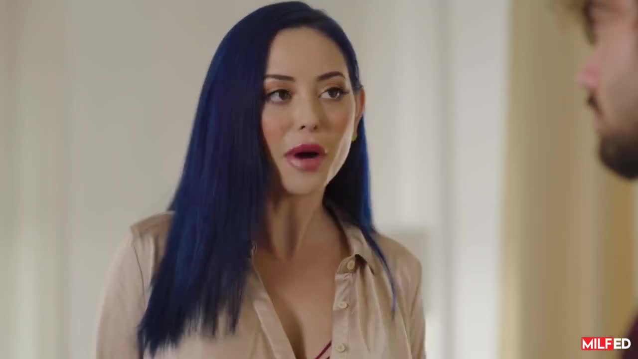 Watch MILF with blue hair receives cumshot on her body after deep drilling Full. Duration: 07:58 | ePornBabe.