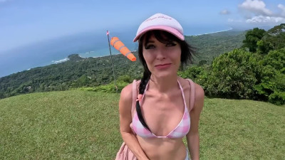 Mile High SQUIRTING (sexy vacay paragliding)