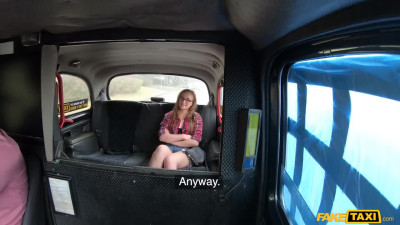 Either the police or a ride on a taxi driver's dick, this is the choice of a nerdy teen
