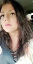 Perverted slut finds a stranger and gets a facial cumshot in public